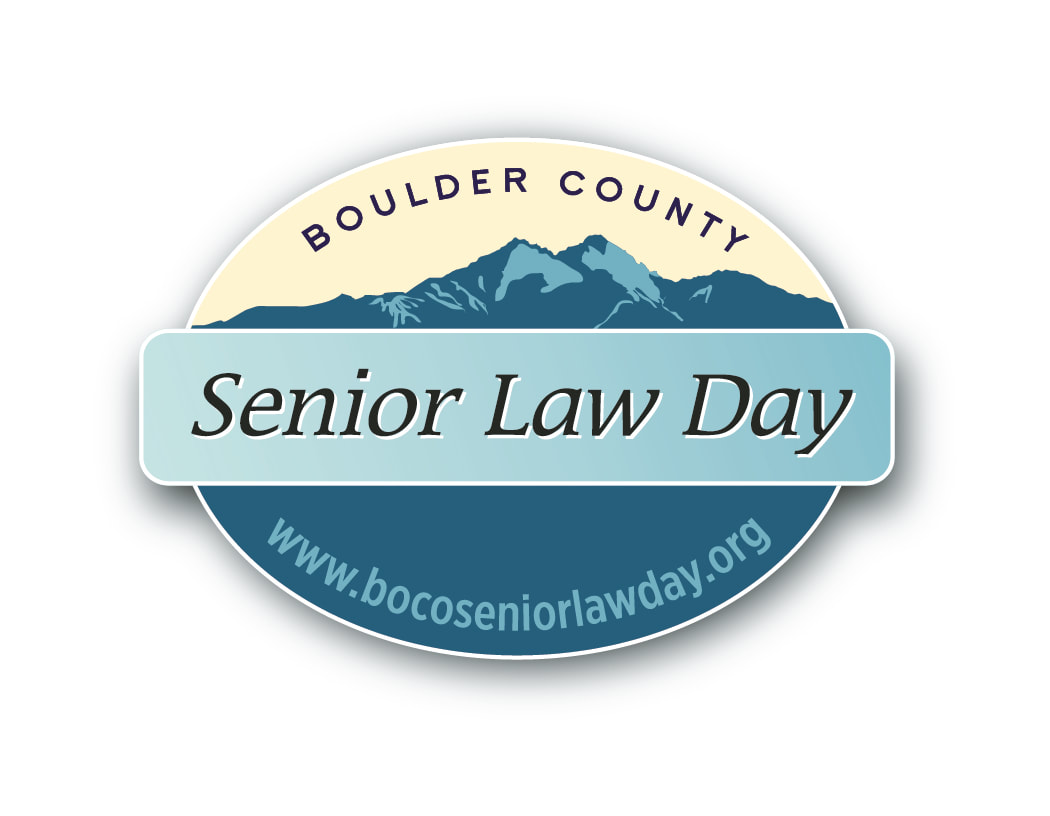 Boulder County Senior Law Day logo